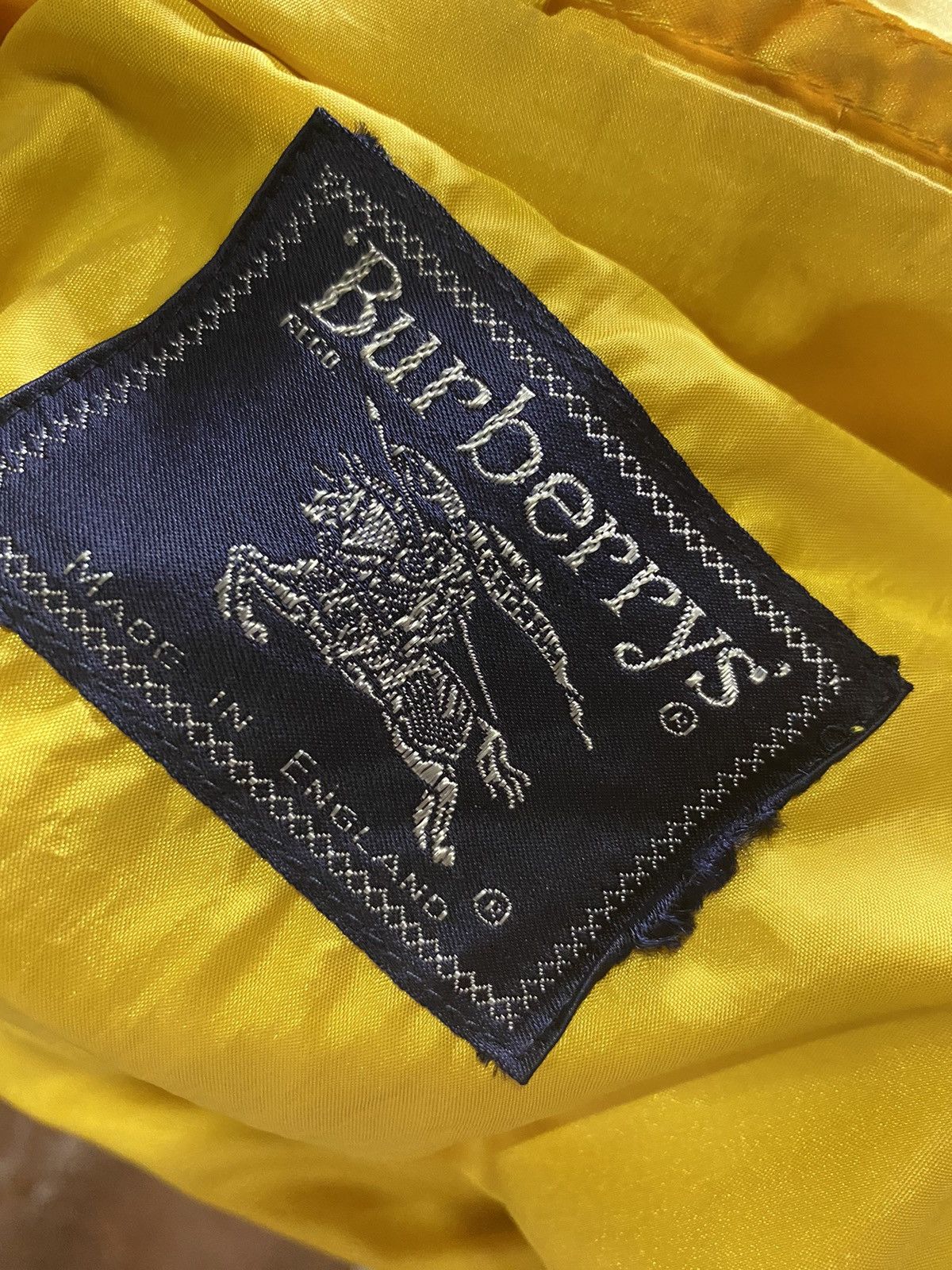 Burberry Burberry vintage yellow jacket Size US XL / EU 56 / 4 - 2 Thumbnail