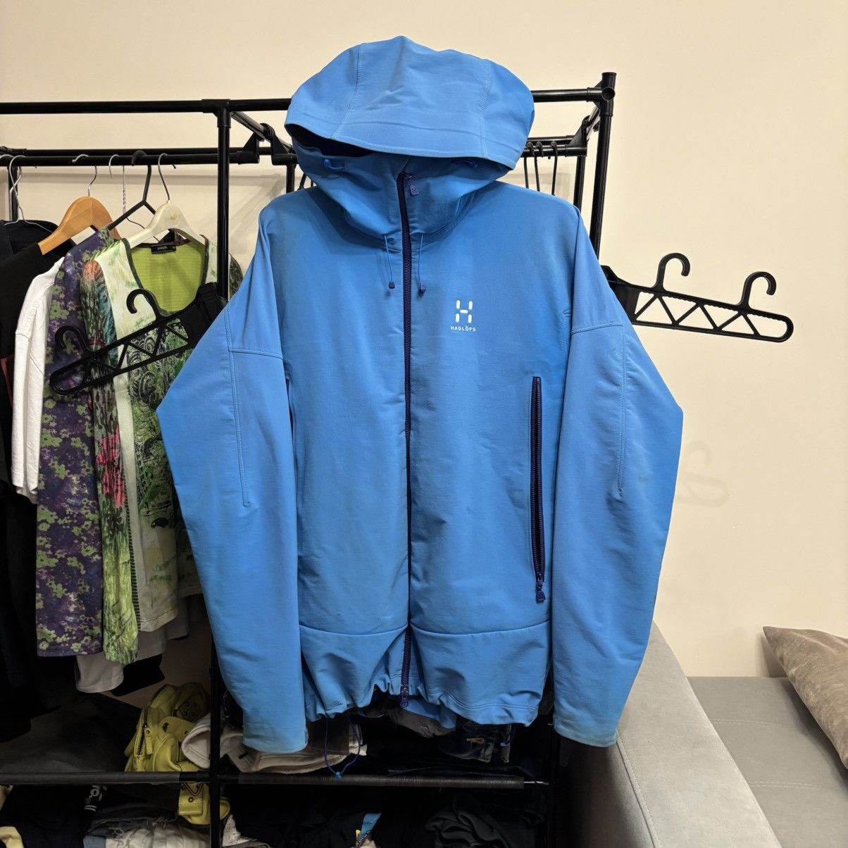 Haglofs Haglofs Skarn Soft-shell Gorpcore Waterproof Jacket Size US L / EU 52-54 / 3 - 1 Thumbnail