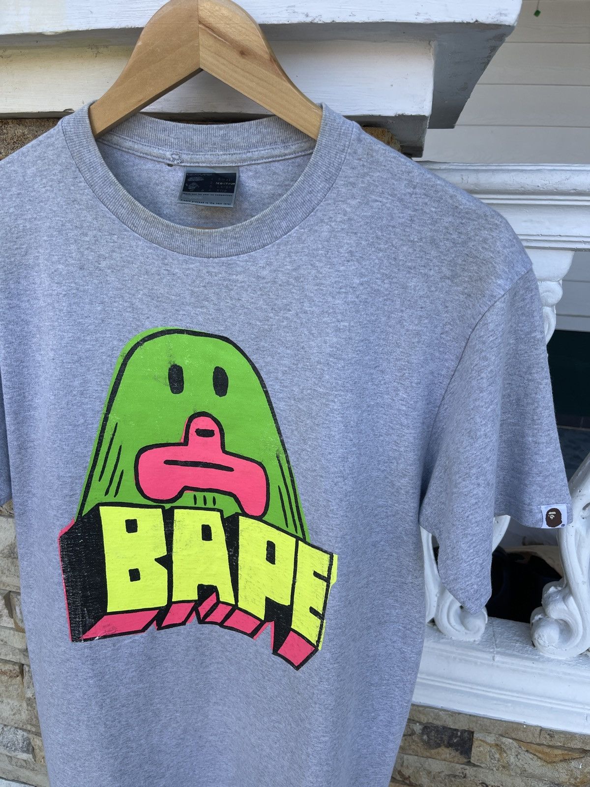Bape Last Drop🔥Rare🔥Bape x Gary Panter Ape Tee Size US M / EU 48-50 / 2 - 2 Thumbnail