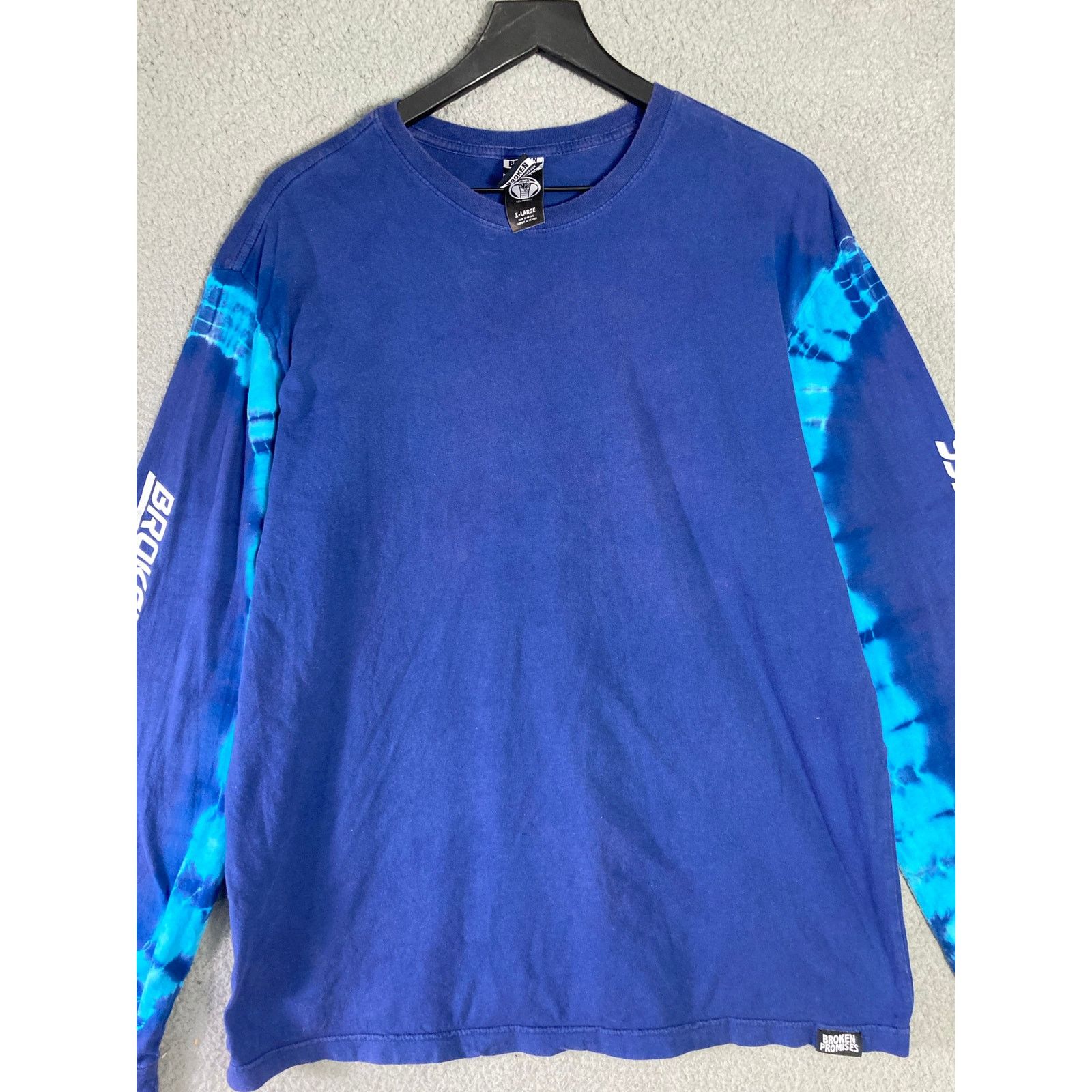 Broken Promises Co. Broken Promises Unisex XL Blue Graphic T-Shirt Size US XL / EU 56 / 4 - 6 Thumbnail