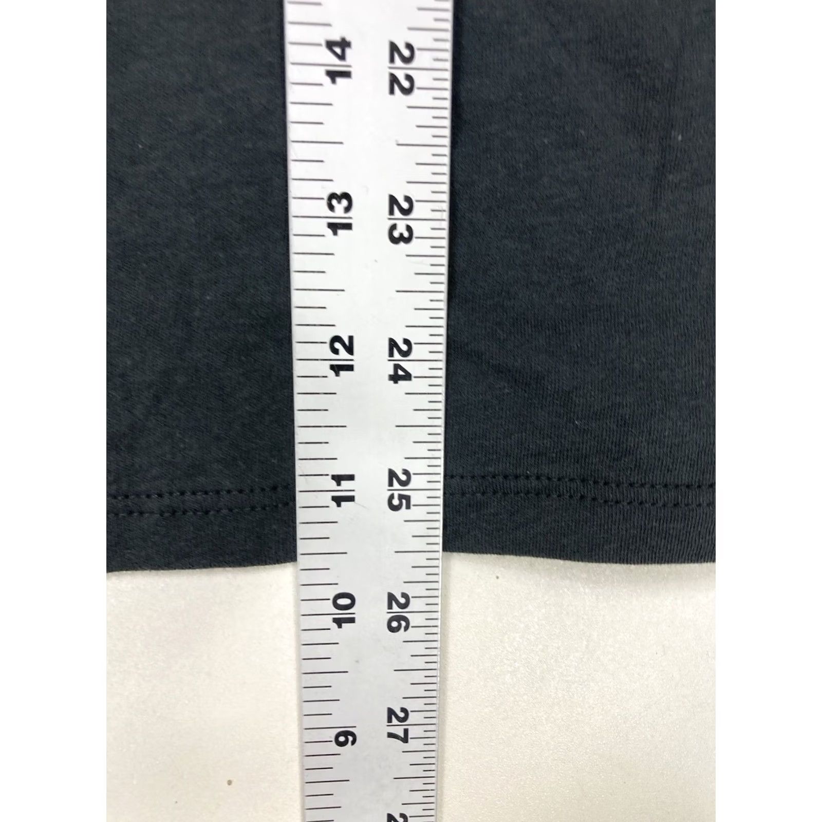 47 47 Logo Graphic T-shirt Women Large Charcoal Black Short Sleeve Shirt Size L / US 10 / IT 46 - 8 Thumbnail