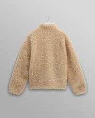 Wax London Beige faux fur quarter zip Size US L / EU 52-54 / 3 - 4 Thumbnail