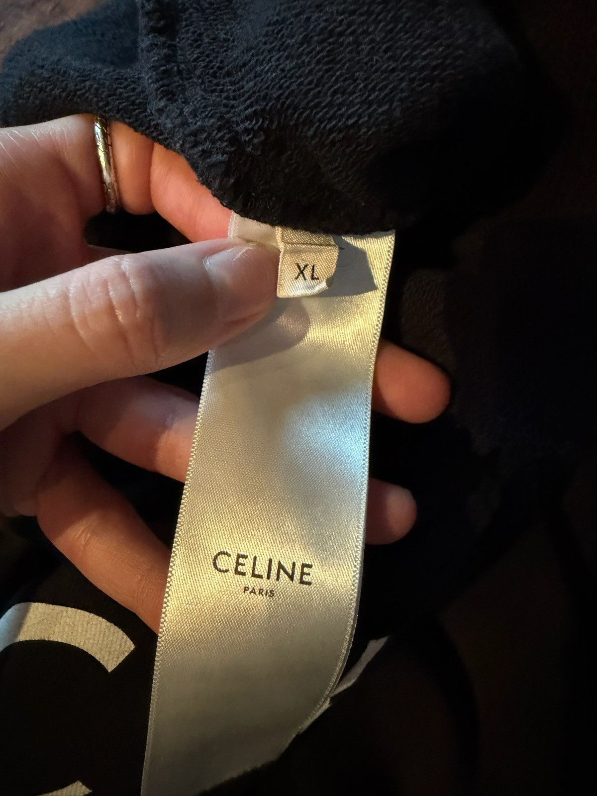 Celine Logo sweatpants Size US 31 - 4 Thumbnail