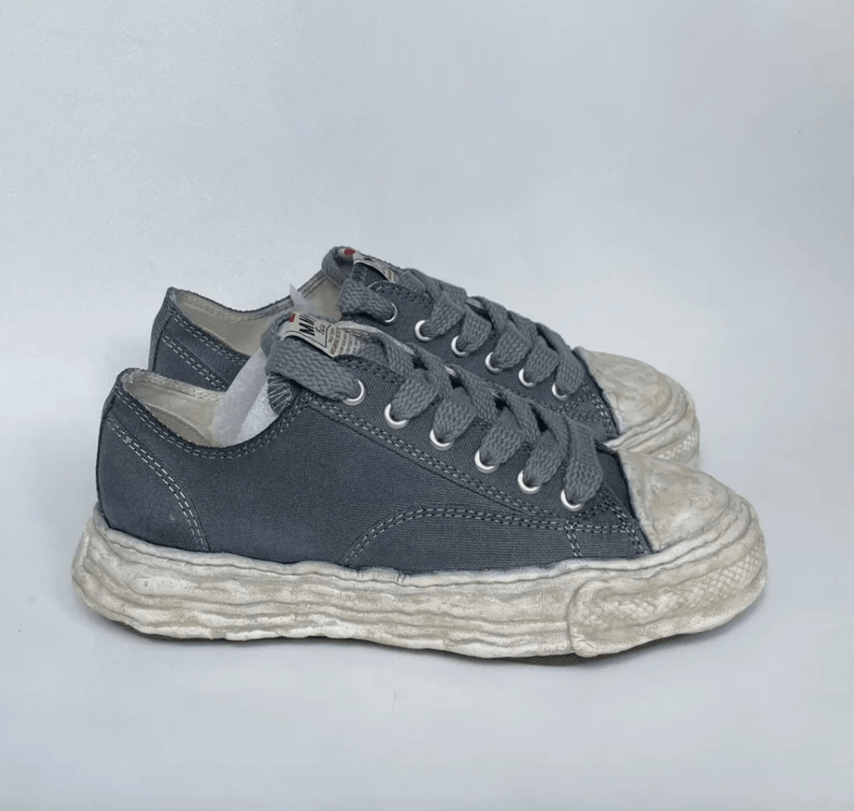 Black Canvas ‘Peterson’ Original Sole Sneakers