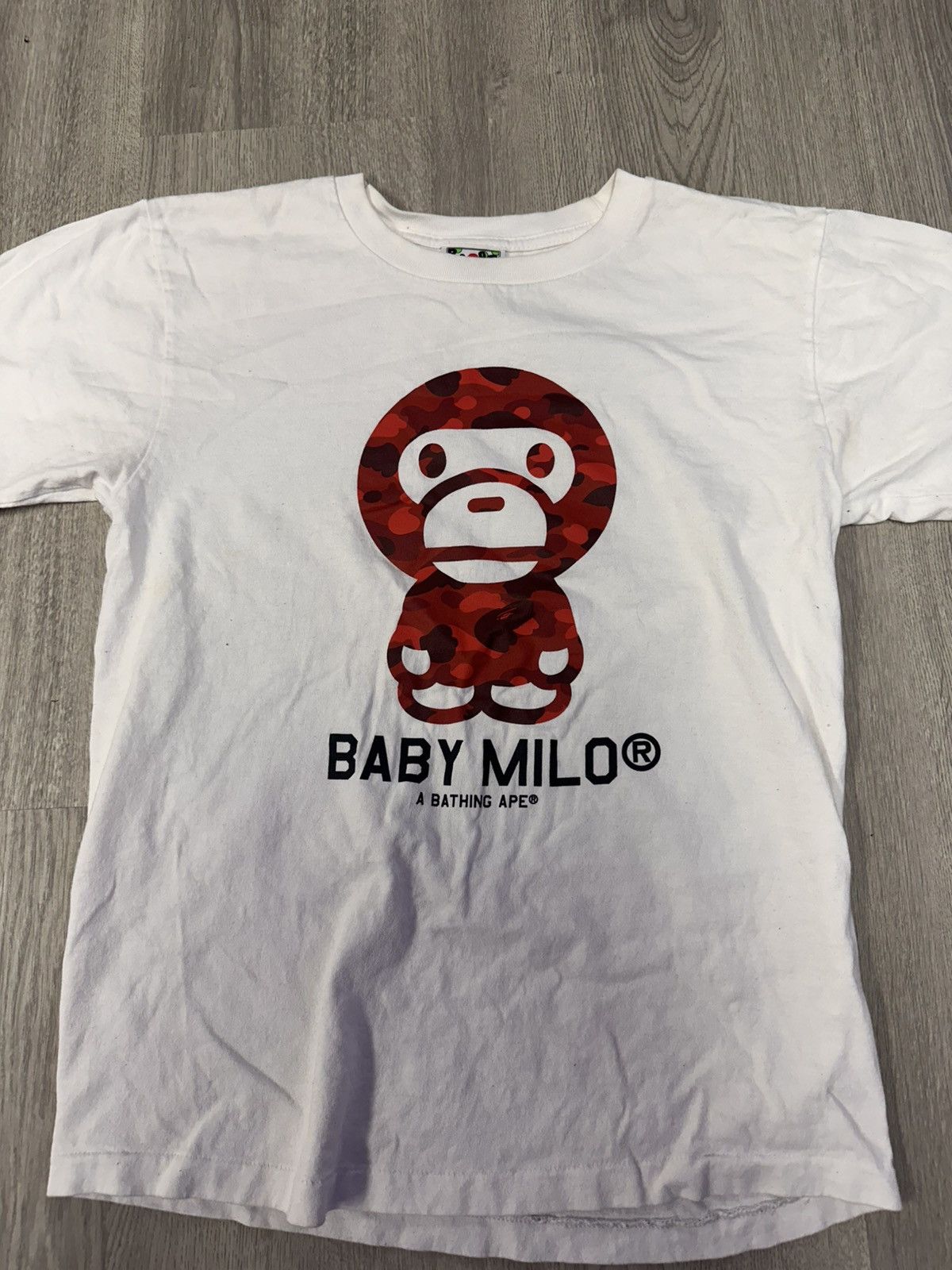 Bape Color Camo Baby Milo Tee Size US S / EU 44-46 / 1 - 1 Thumbnail