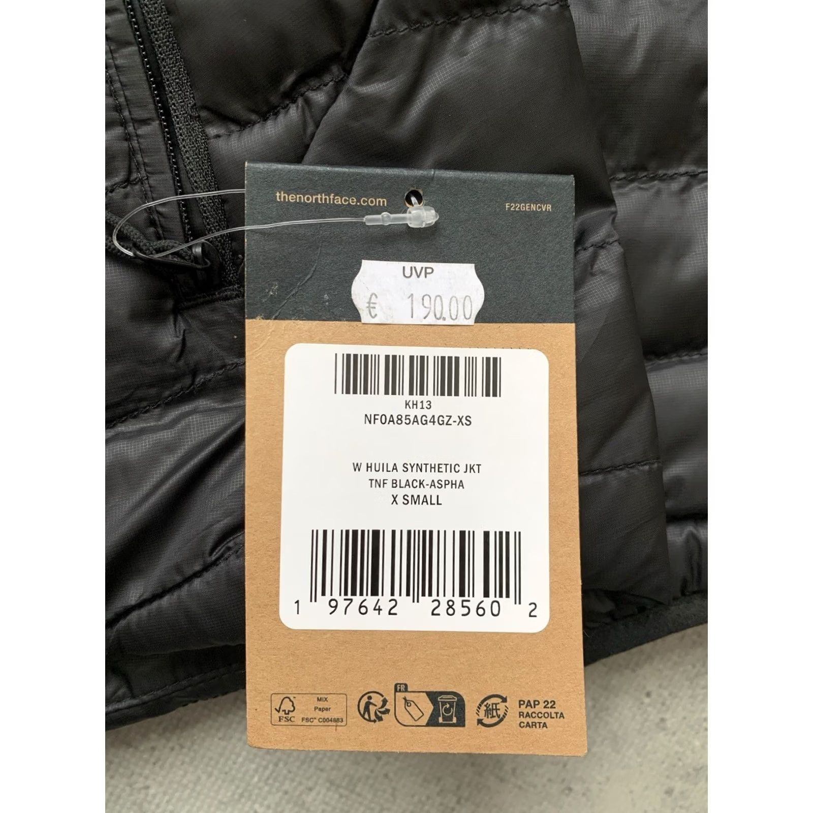The North Face THE NORTH FACE HUILA JACKET PUFFER WOMEN'S XS BLACK JACKET XS Womens Puffer The North Face Huila Jacket Size XS / US 0-2 / IT 36-38 - 6 Thumbnail