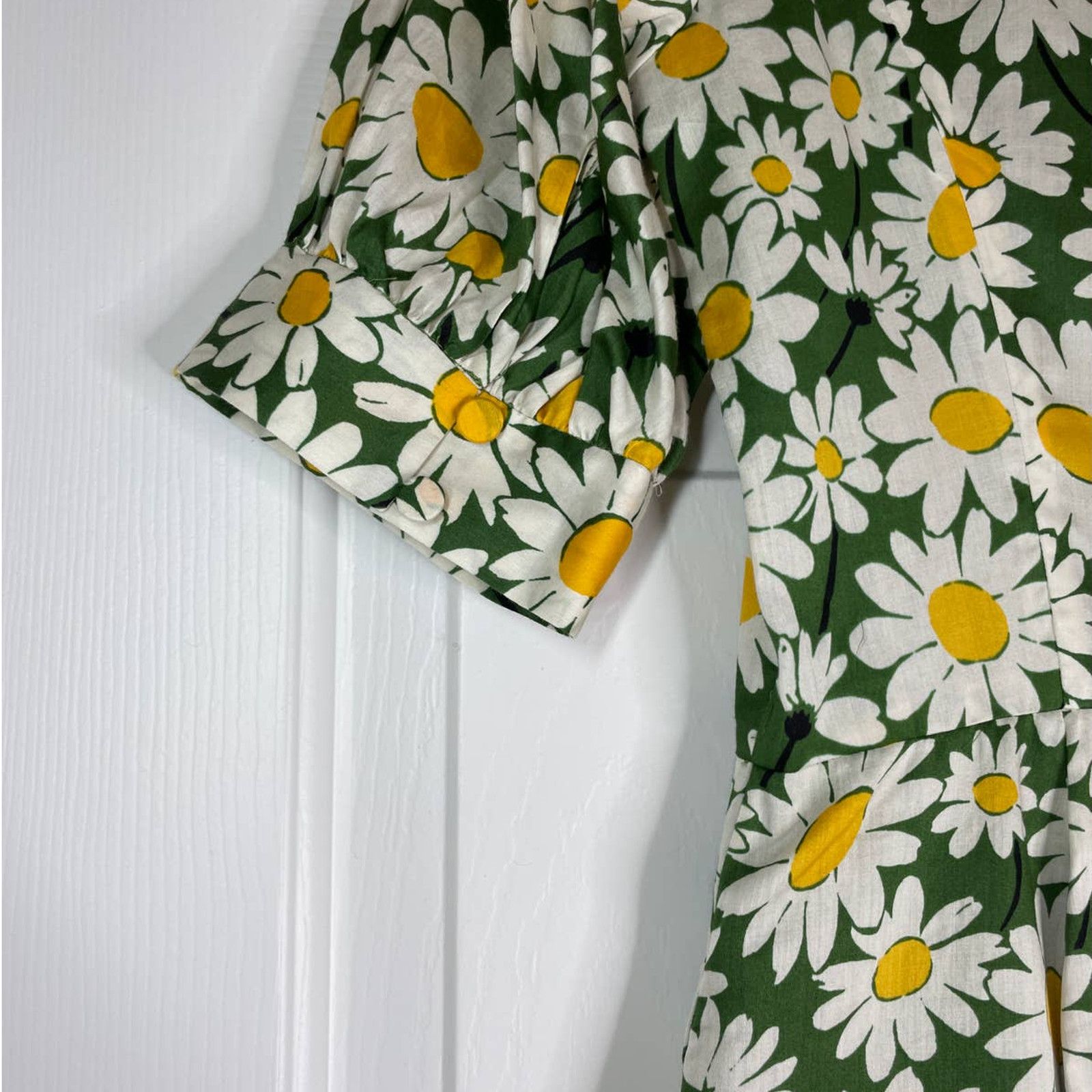 Kate Spade Kate spade NY Women’s Kate Daisy Puff-Sleeve Dress 00 Size ONE SIZE - 7 Thumbnail
