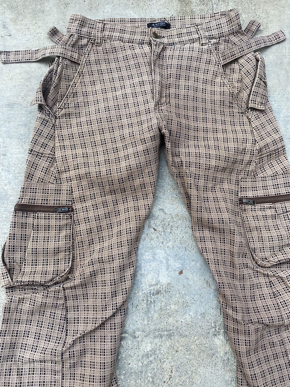 Japanese Brand VINTAGE JAPAN NAONI KINO FLARE BAGGY TORNADO Size US 30 / EU 46 - 5 Thumbnail