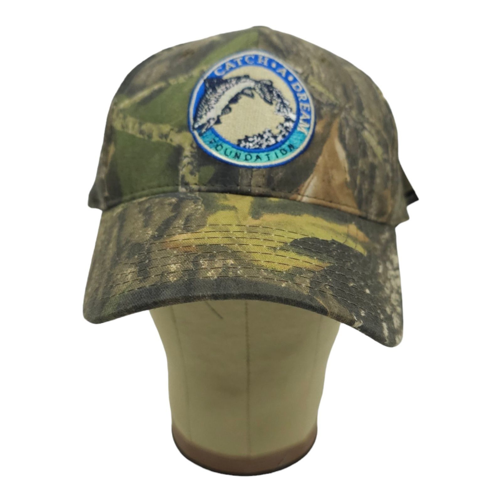 Other Mossy Oak Catch A Dream Patch Camo Tuck Strap Cap Trucker Size ONE SIZE - 9 Thumbnail