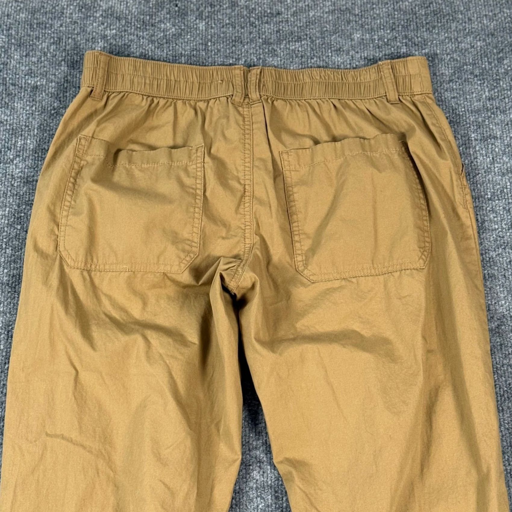 Vintage American Rewash Tan Cargo Pants Regular Size 5 Cotton Utility Track Size 27" / US 4 / IT 40 - 6 Thumbnail