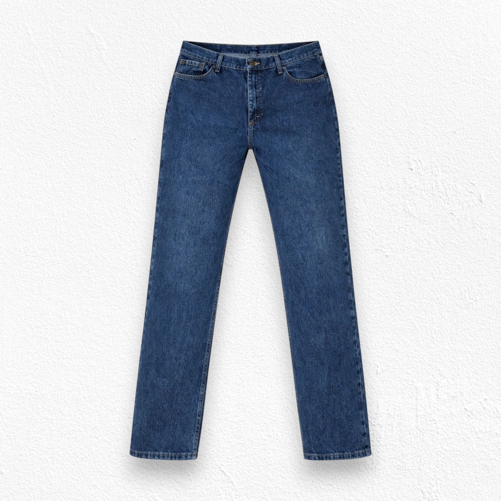 Wrangler 90s Wrangler Dark Wash Relaxed Straight Jeans Size 40 x 32 Size US 40 / EU 56 - 1 Thumbnail