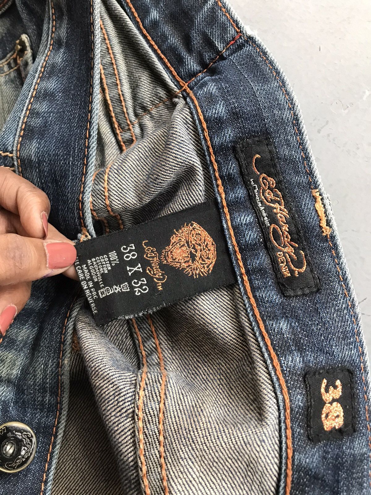 Ed Hardy Vintage Ed hardy denim Size US 38 / EU 54 - 10 Thumbnail