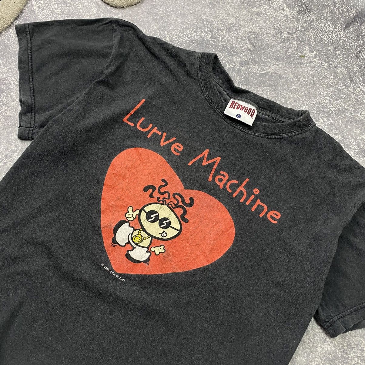 Cartoon Network Vintage Lurve Machine Carlton Cards 1997 biglogo redwood tee Size US L / EU 52-54 / 3 - 2 Thumbnail