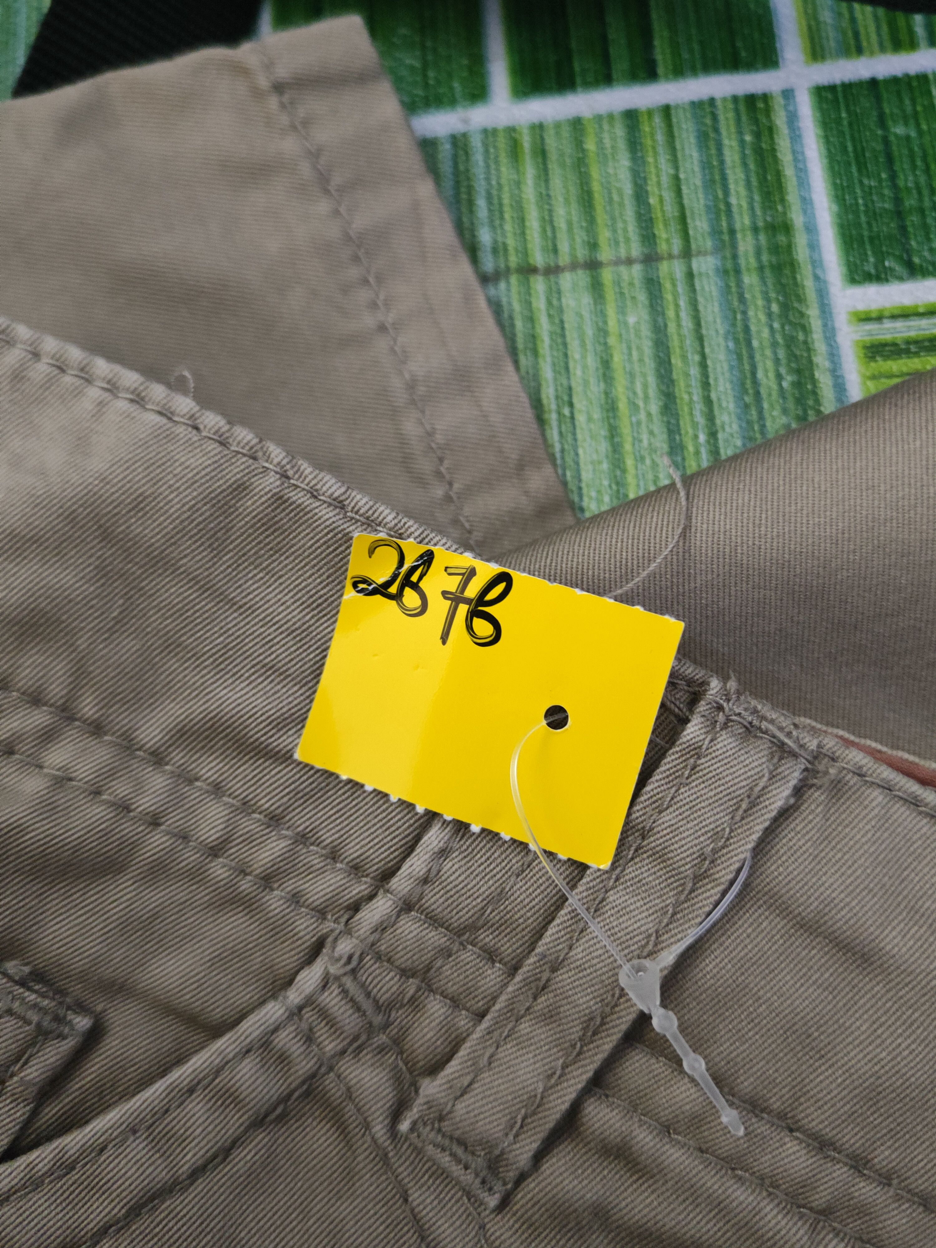 Japanese Brand DL Rope Picnic Beige Multipocket Cargo Pants #2676 Size 28" / US 6 / IT 42 - 15 Thumbnail
