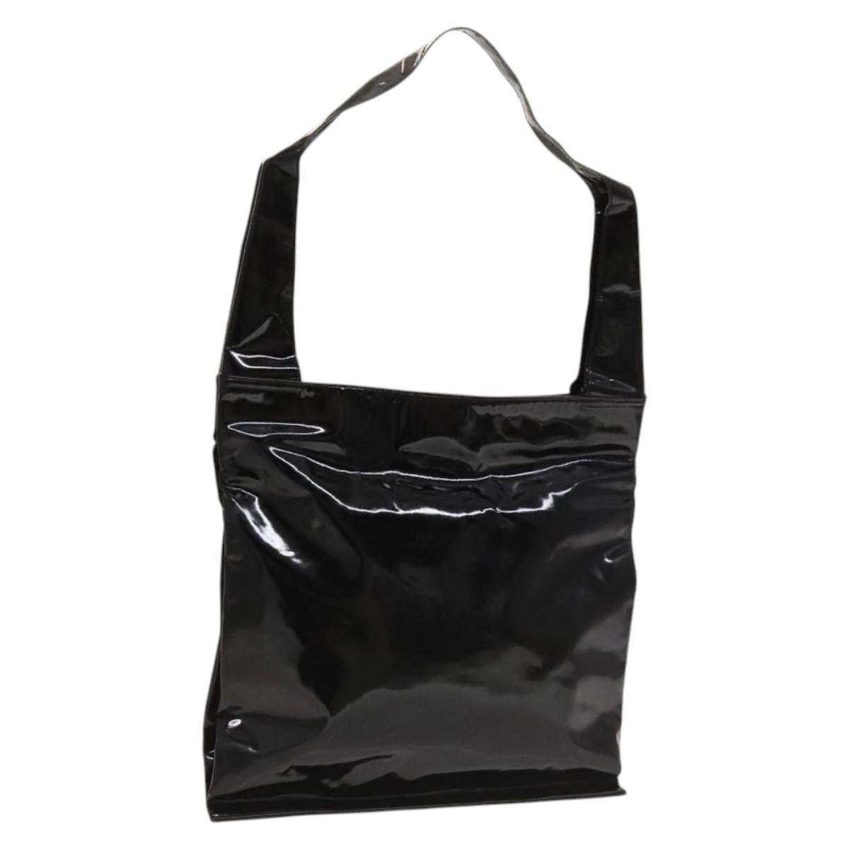 GUCCI Shoulder Bag Patent Leather Black 002 1817 002 1817