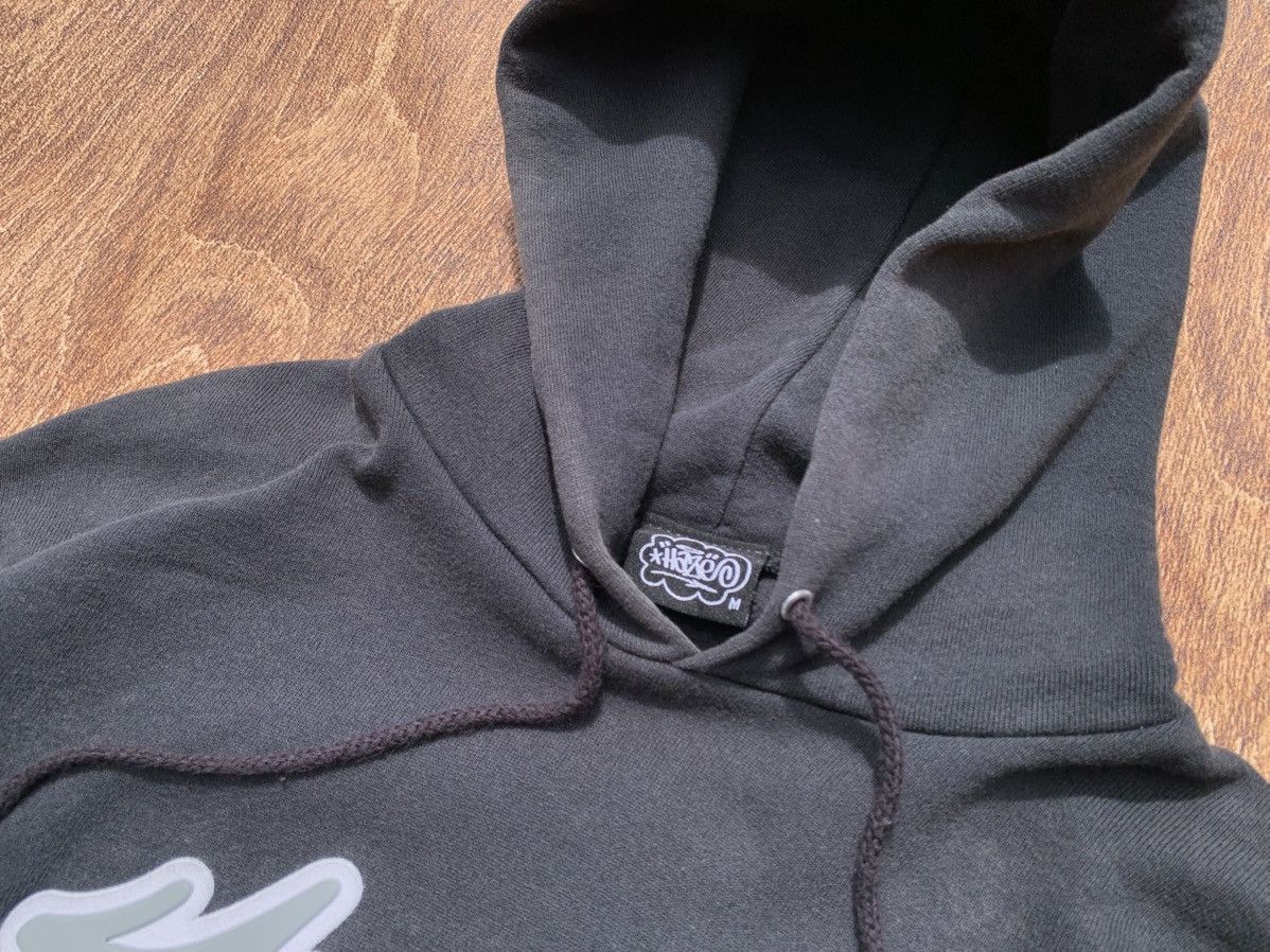 Haze × Vintage ❌SOLD❌ 90s ERIC HAZE Graffiti Throws Up Hoodie Sun faded Size US M / EU 48-50 / 2 - 4 Thumbnail