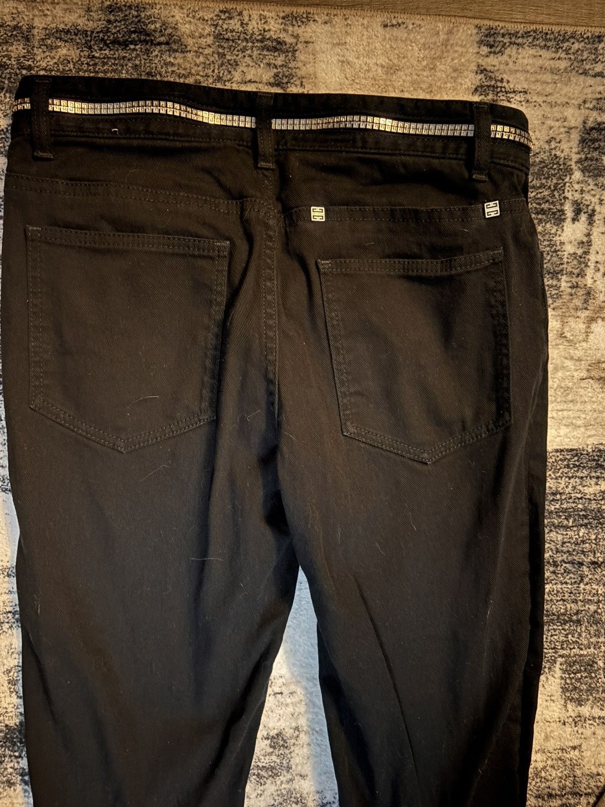 Givenchy Black Givenchy Slim Fit Jeans Size US 30 / EU 46 - 3 Thumbnail
