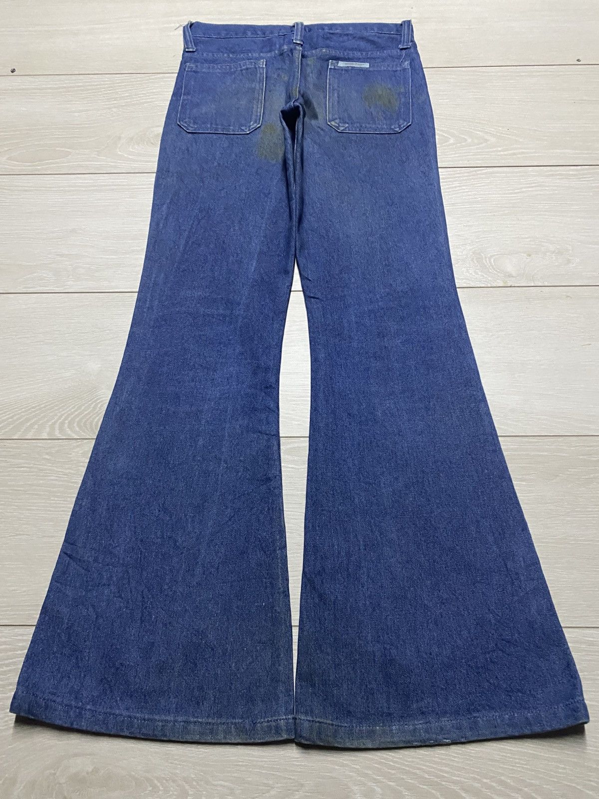 Marks & Spencer Woman Jeans Spencer Blue Wash Bell Bottom Size US 28 / EU 44 - 2 Thumbnail
