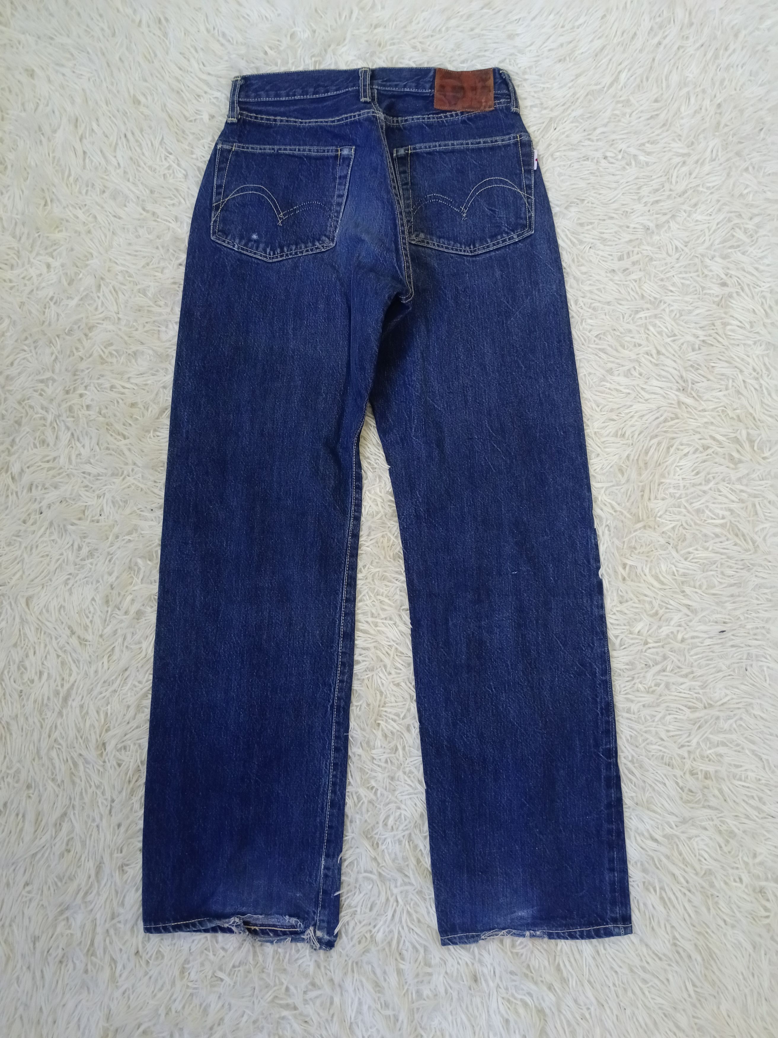 Studio D'Artisan STUDIO D'ARTISAN SELVEDGE DENIM PANTS Size US 26 / EU 42 - 2 Thumbnail