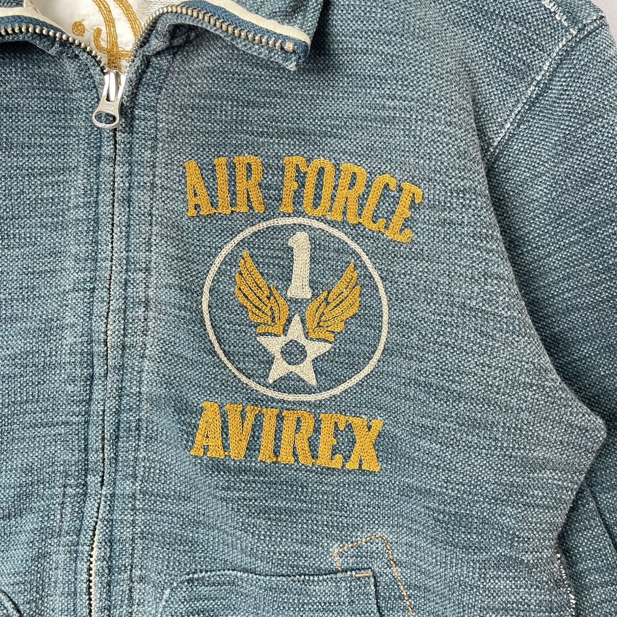 Avirex Vintage Avirex Air Force Full Zip Sweatshirt Size US M / EU 48-50 / 2 - 5 Thumbnail