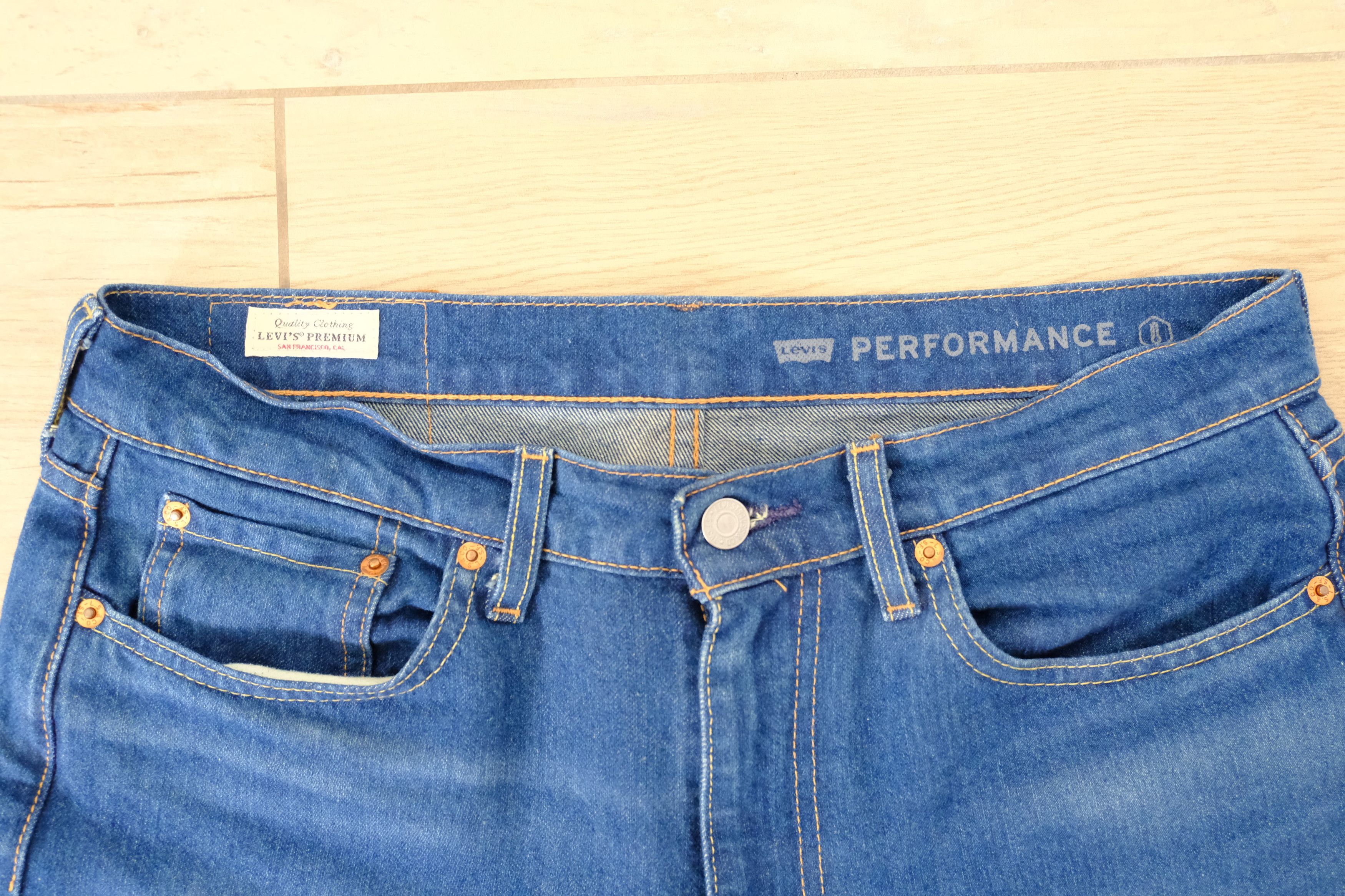 Levi's Levis performance blue jeans Size US 30 / EU 46 - 6 Thumbnail