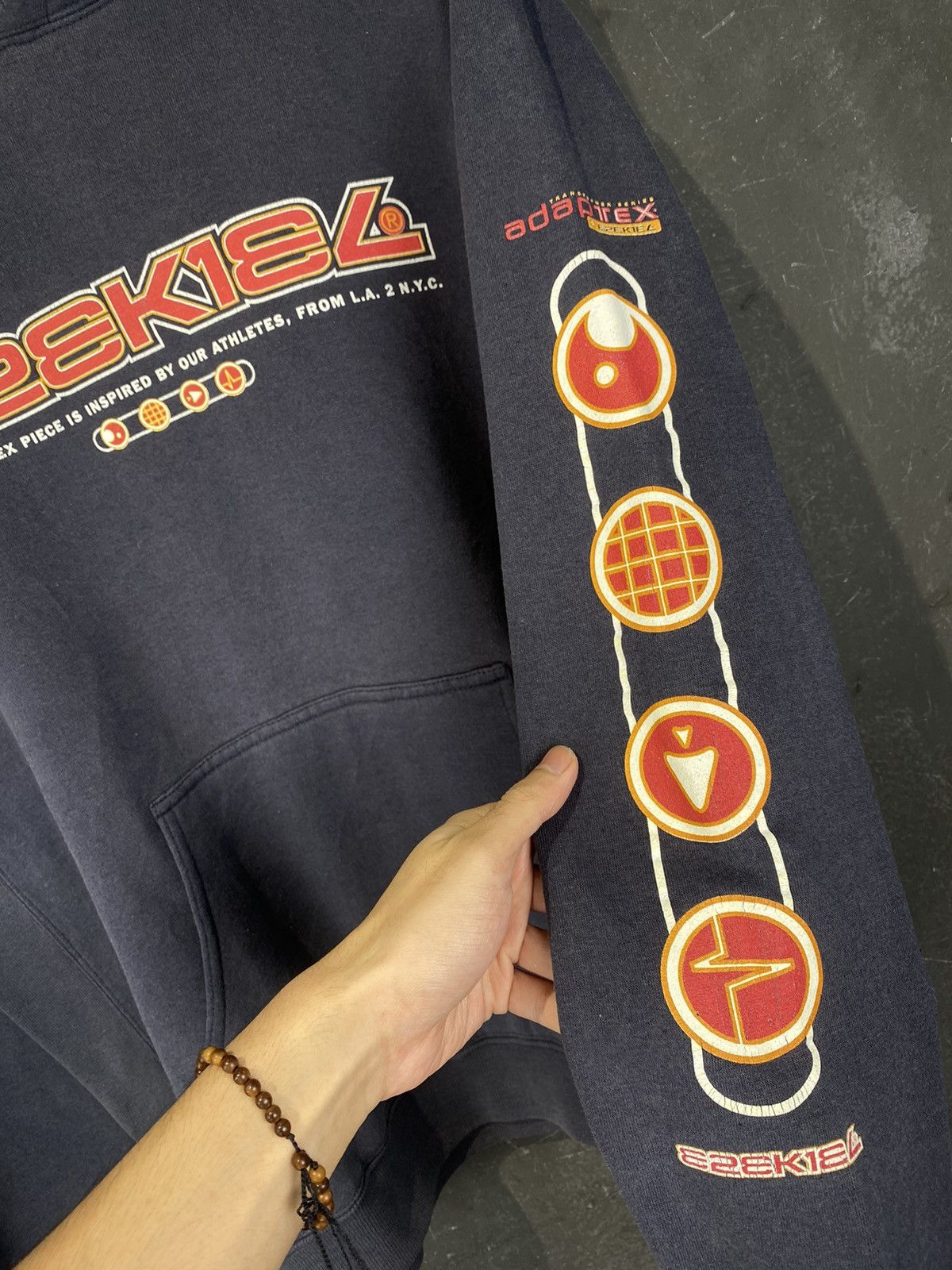 Japanese Brand y2k Ezekiel Surf Skate Sunfaded Pullover Size US XXL / EU 58 / 5 - 5 Thumbnail