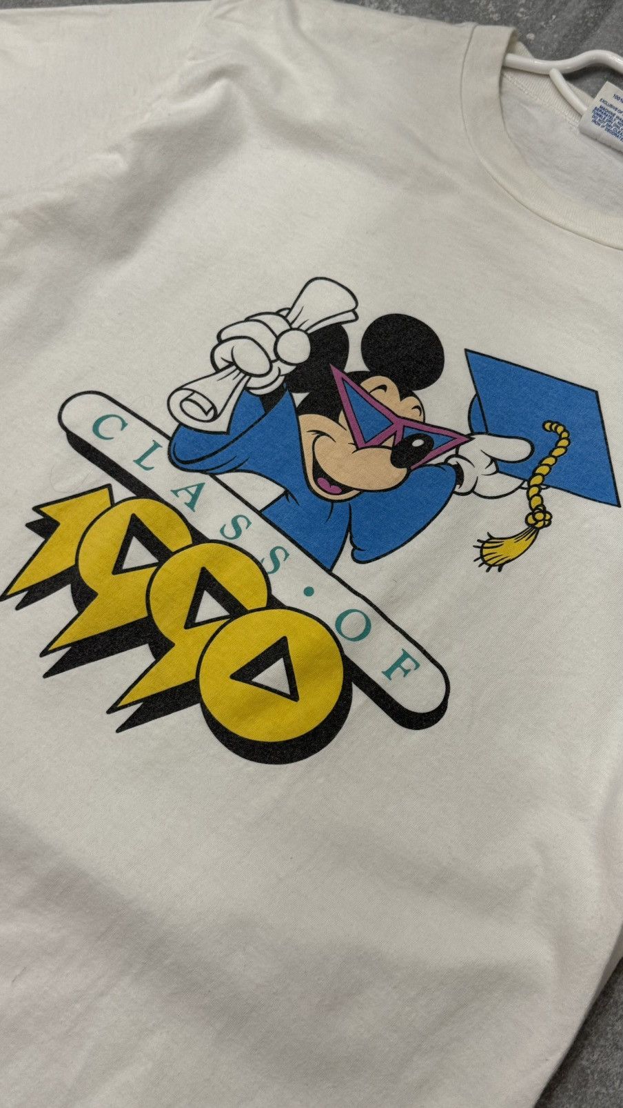 Disney × Vintage Disney 1990 Vintage Tee rare made in usa Size US M / EU 48-50 / 2 - 9 Thumbnail