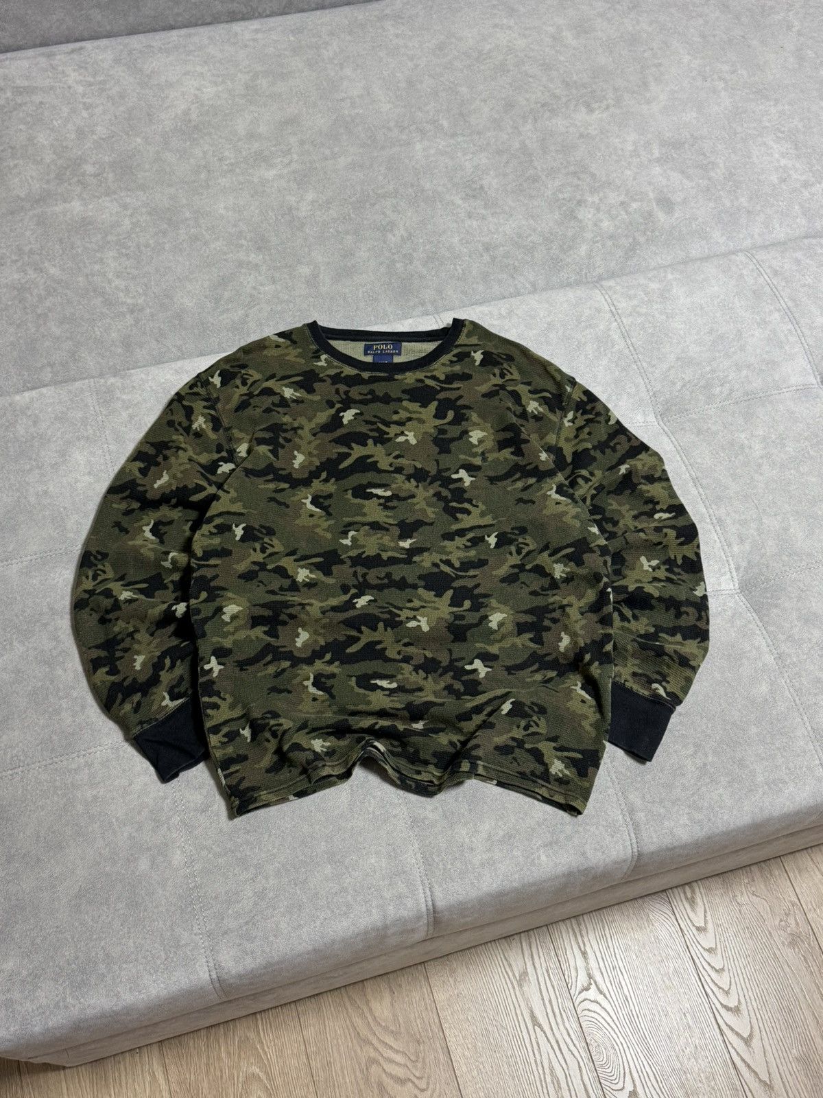 Polo Ralph Lauren Polo Ralph Lauren Camo Military Sweatshirt Size L Men’s Size US L / EU 52-54 / 3 - 2 Thumbnail