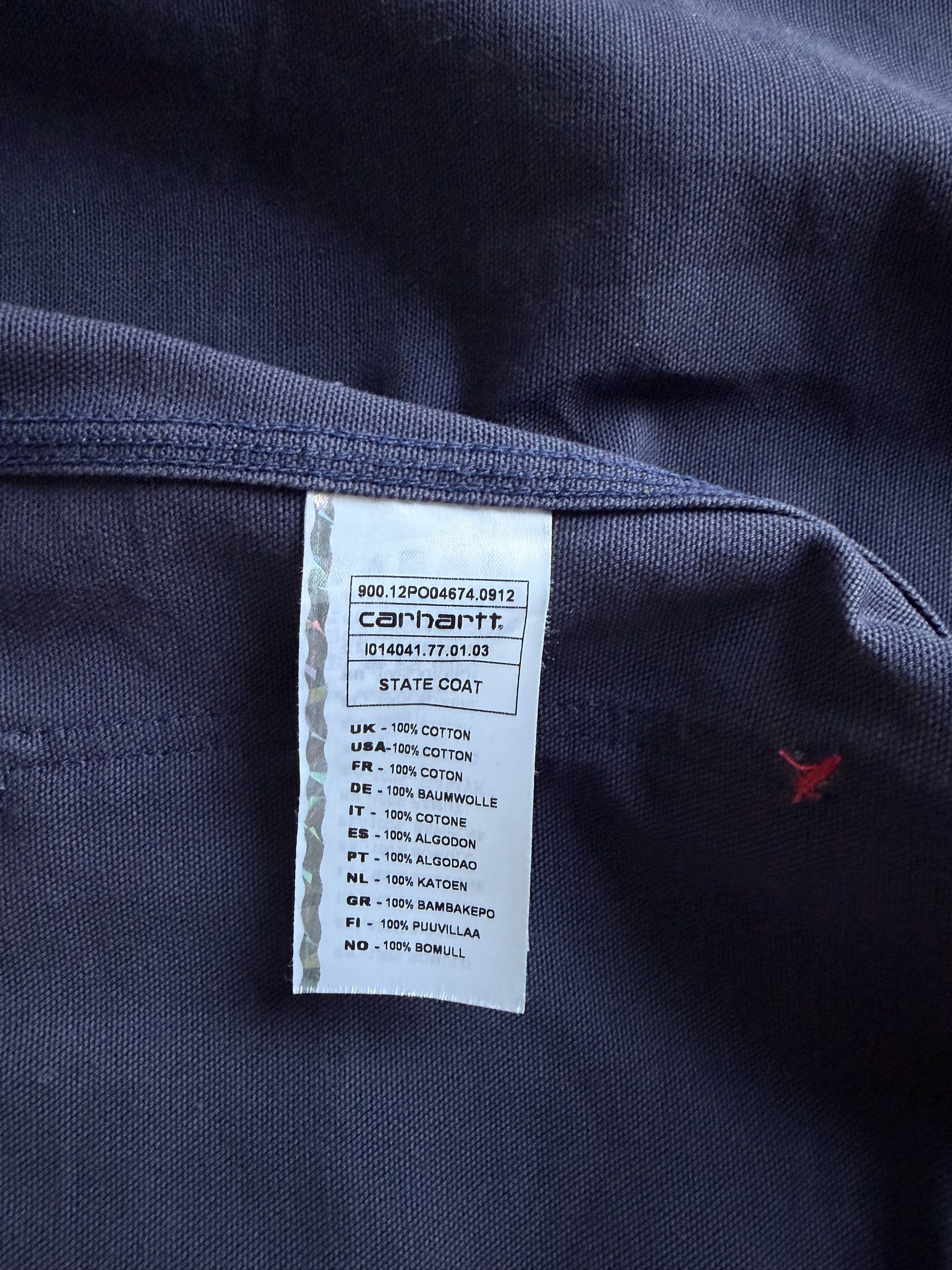 Carhartt Rare Carhartt WIP navy/purple State Coat Size US S / EU 44-46 / 1 - 7 Thumbnail
