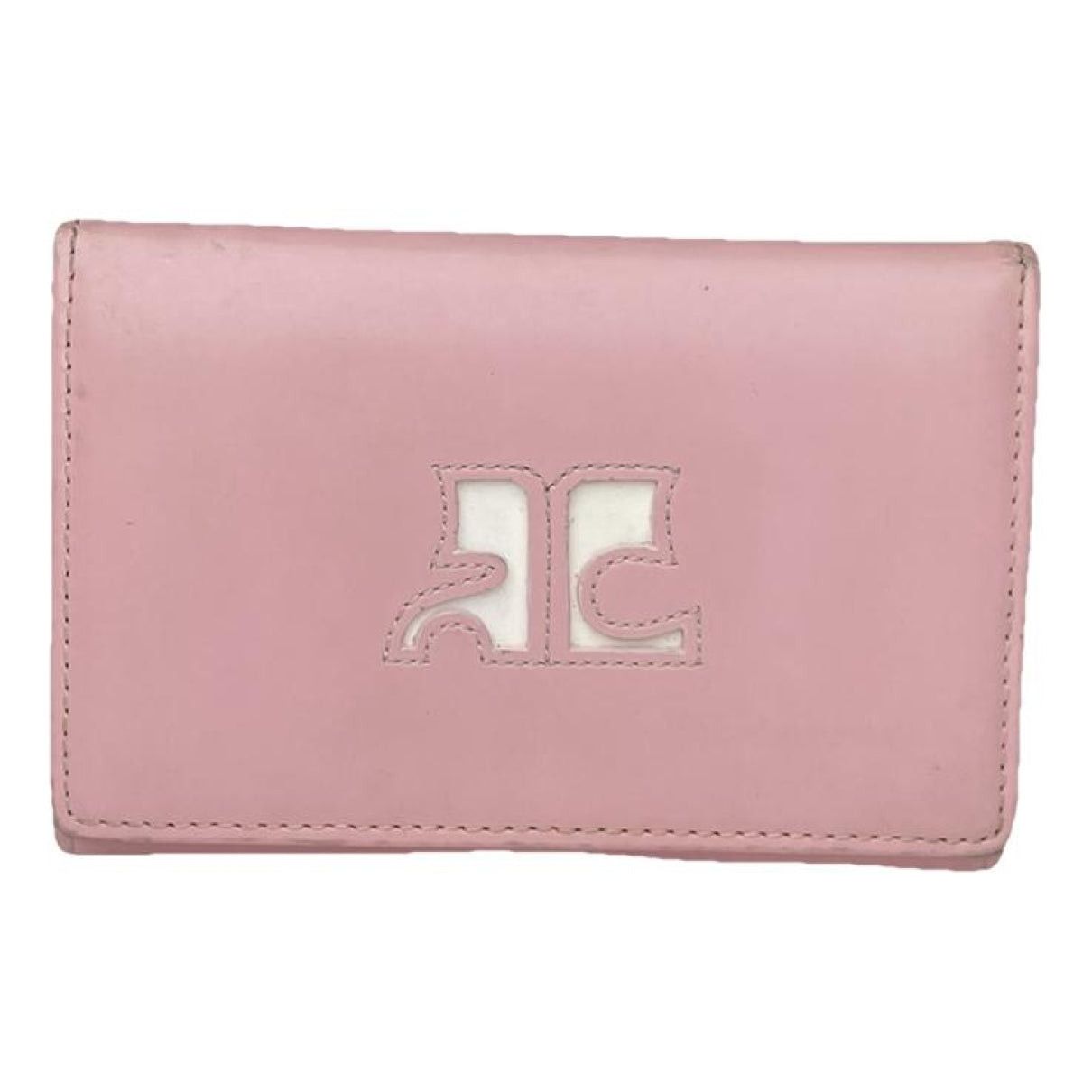 Courreges Courrèges Pink Leather Purse Size ONE SIZE - 1 Thumbnail