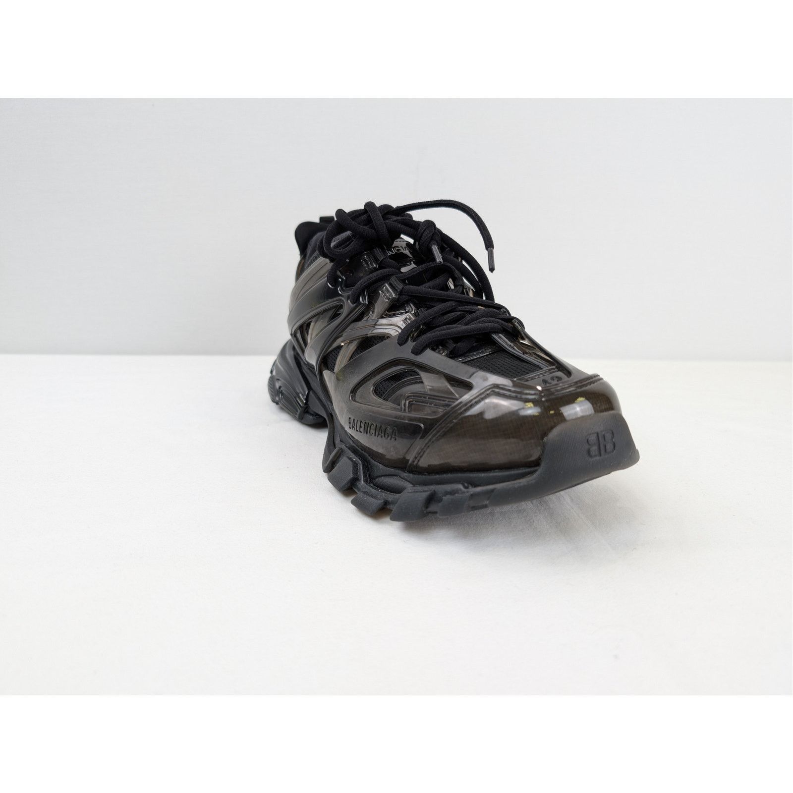 Balenciaga o1rshd1 Track Jelly Fish Track Sneakers in Black Size US 10 / EU 43 - 2 Thumbnail