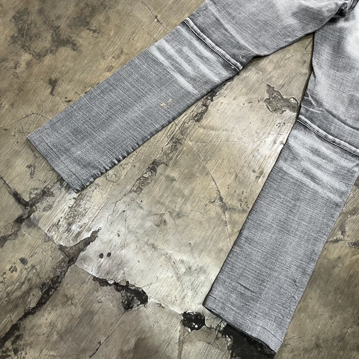 Hysteric Glamour JAPAN WINS Grey Biker Cargo Jeans Size US 31 - 21 Thumbnail