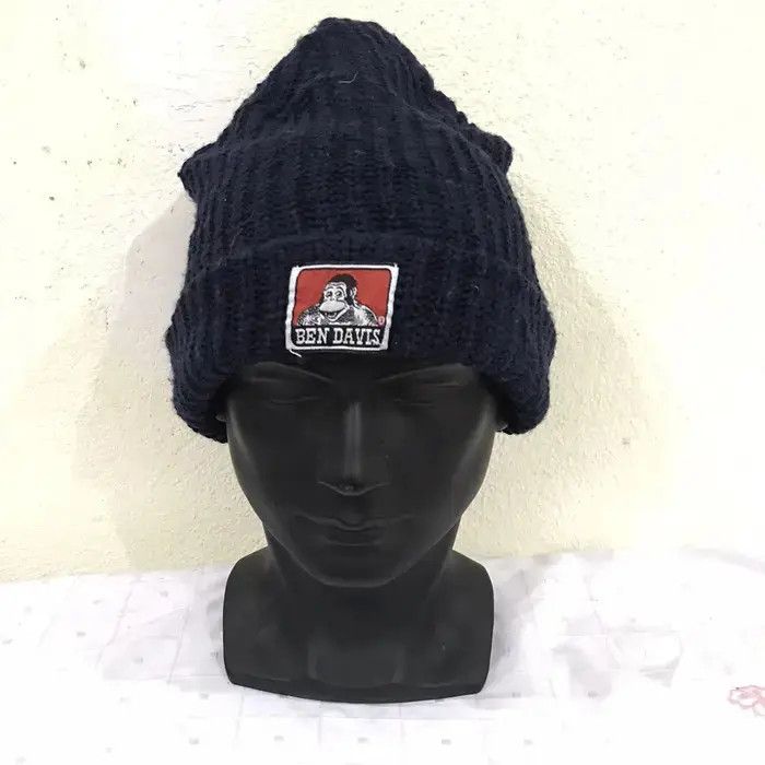 Ben Davis Ben Davis Small Logo Beanie Hat Size ONE SIZE - 2 Thumbnail