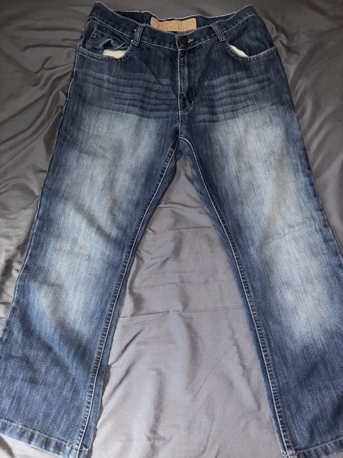 Southpole Southpole Premium Edition Flared Embroidered Denim Size US 36 / EU 52 - 3 Thumbnail