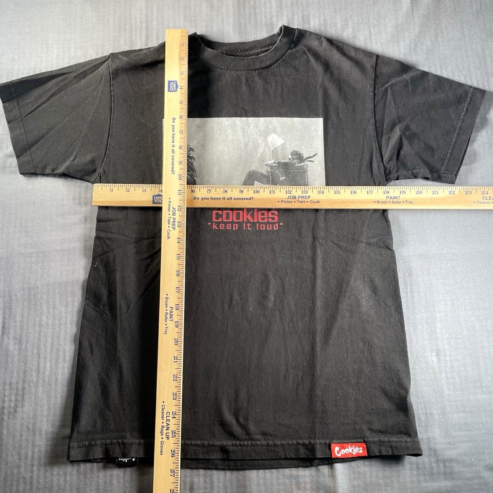 Vintage Cookies Shirt Men’s Medium Black Tee Parody Drug Weed Keep It Loud Blown Away Funny Maxell Size US M / EU 48-50 / 2 - 4 Thumbnail