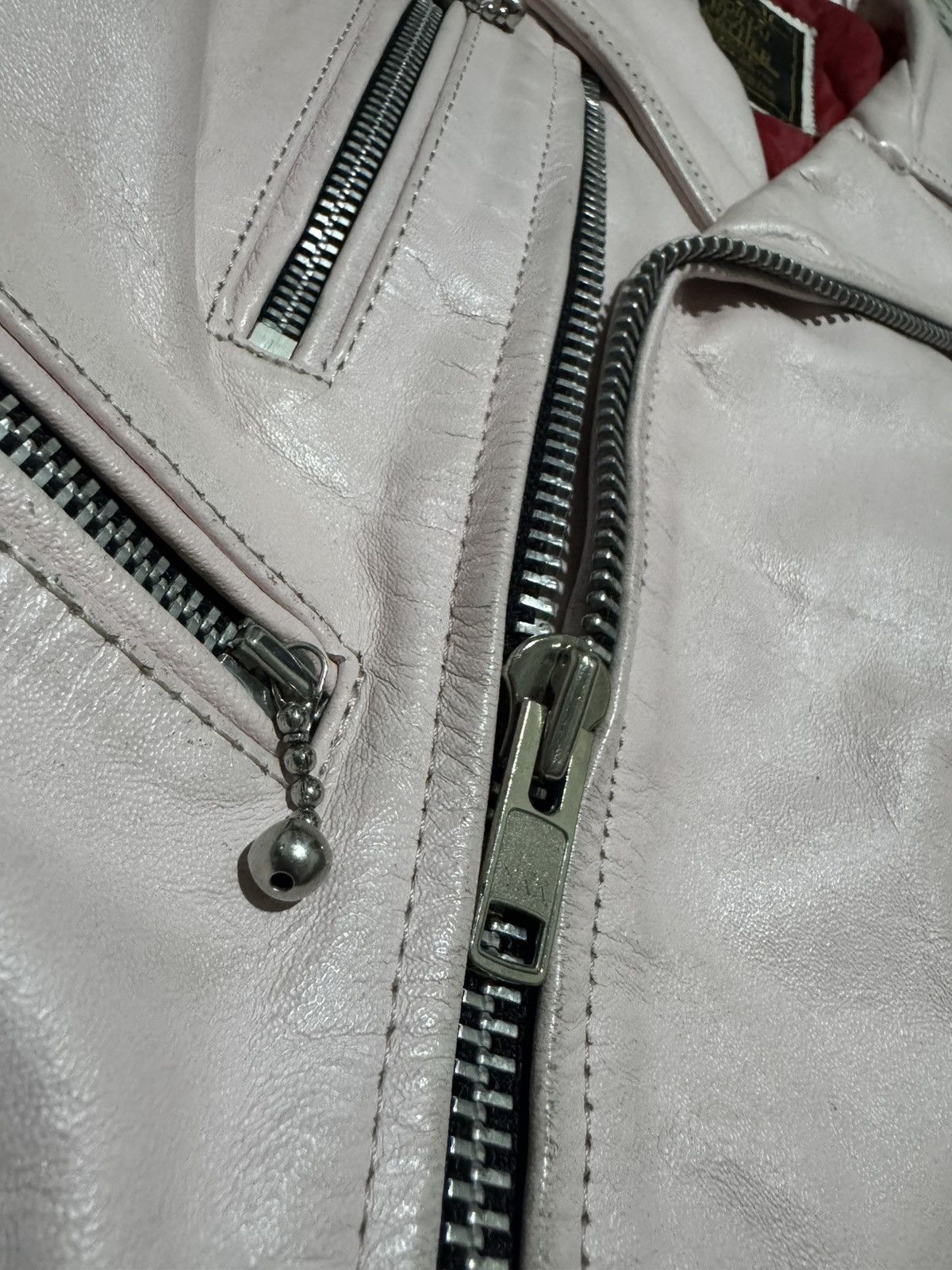 AC/DC × Schott Double Collar Leather Biker ACDC Perfecto Schott Jacket Size US S / EU 44-46 / 1 - 4 Thumbnail