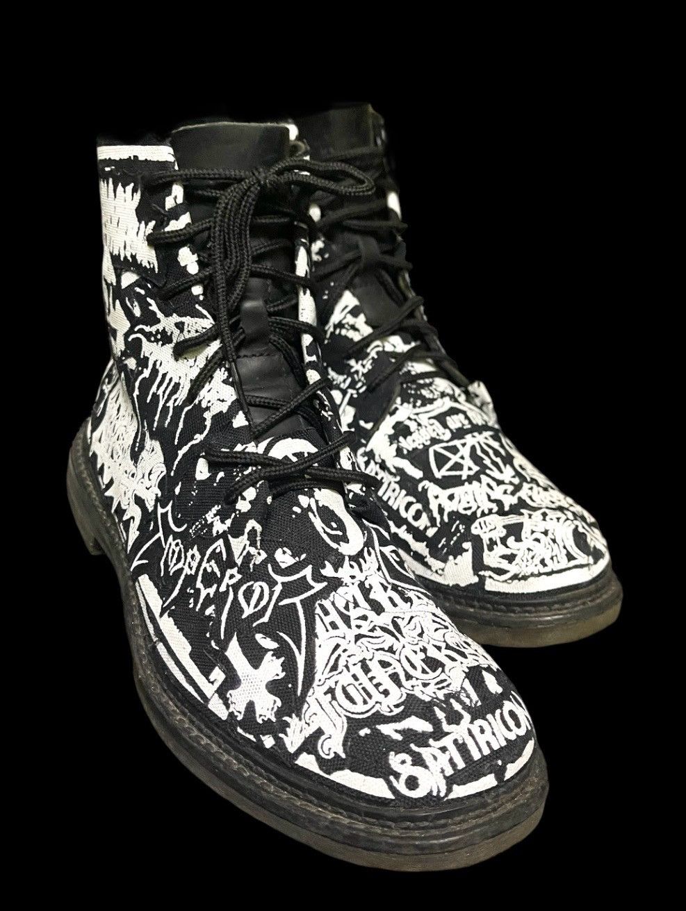 Designer × Other Custom Made Heavy Metal Boots Size US 8 / EU 41 - 2 Thumbnail
