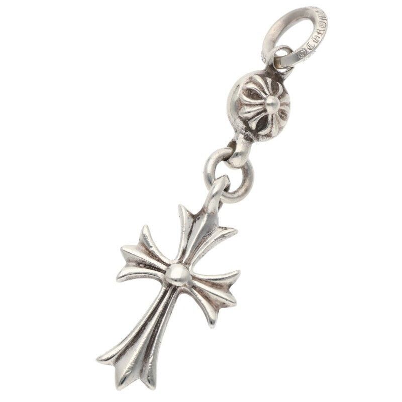 Chrome Hearts Chrome Hearts Tiny Cross Charm Silver Necklace Size ONE SIZE - 1 Thumbnail