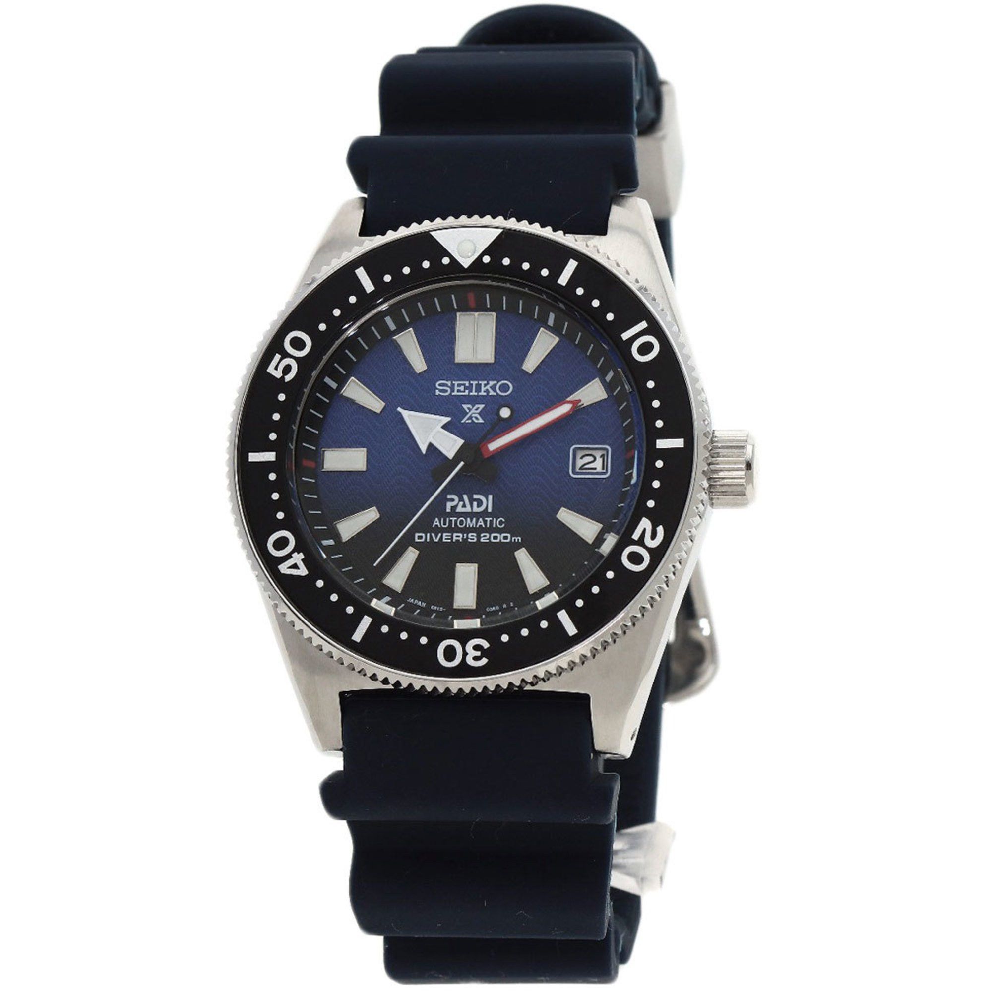image of Seiko Sbdc055 Prospex Padi Special Edition 5500 Limited 6R35-00W0 Watch Stainless Steel/rubber Men'