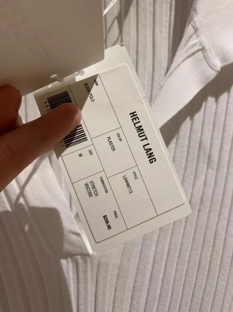 Helmut Lang HELMUT LANG White knit top Size M / US 6-8 / IT 42-44 - 4 Thumbnail