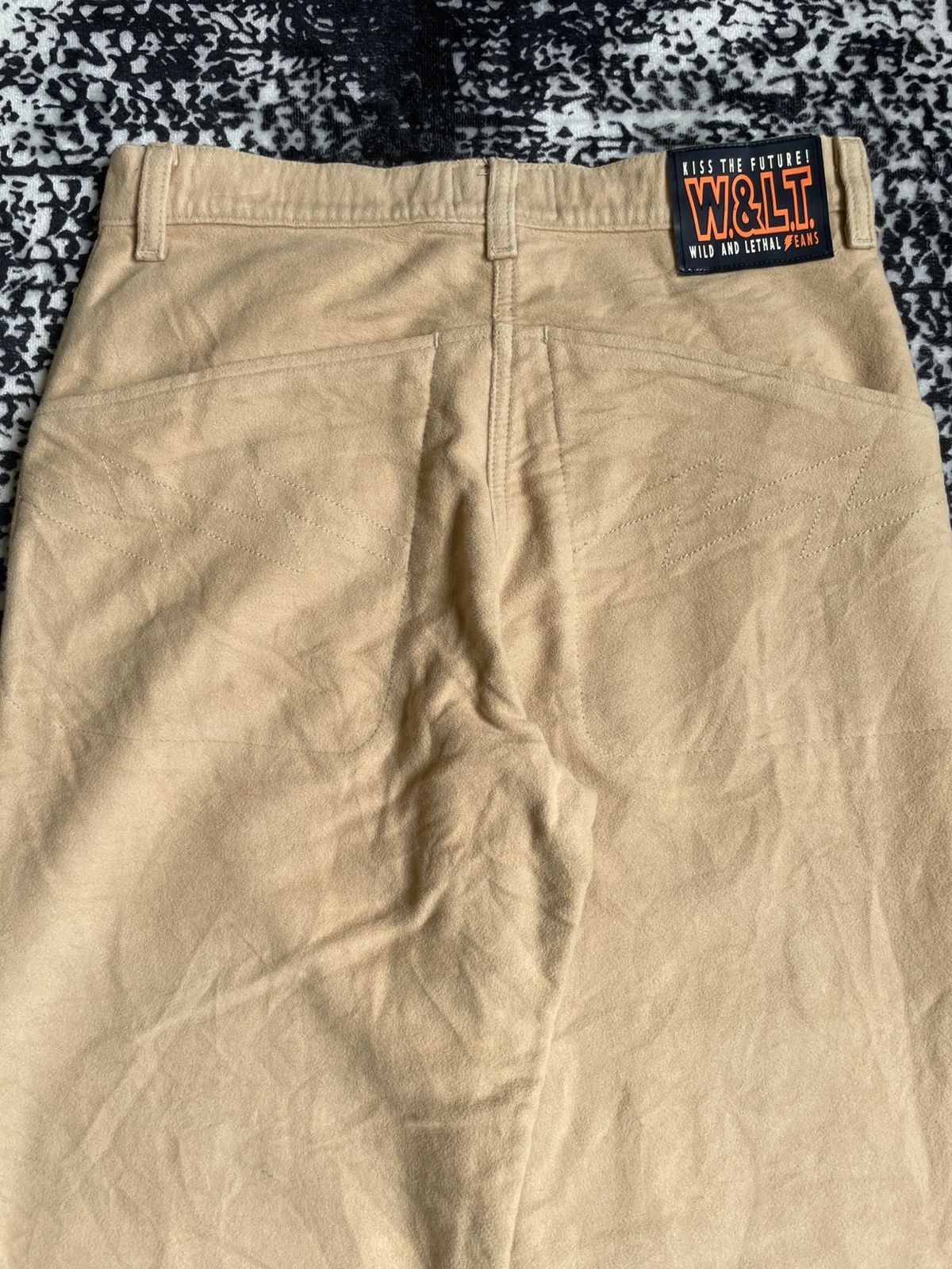 Walter Van Beirendonck Vintage W.LT Wild & Lethal Trash Baggy Pants Size US 27 - 4 Thumbnail