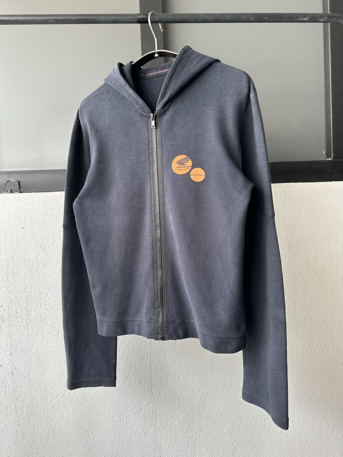 SHINICHIRO ARAKAWA 00’s Shinichiro Arakawa x Honda zipper hoodie Size US M / EU 48-50 / 2 - 13 Thumbnail