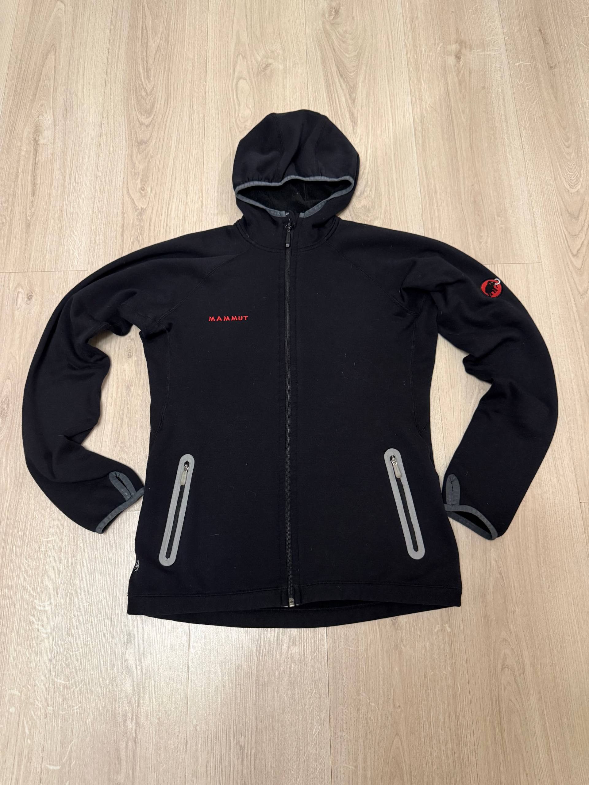 Mammut MAMMUT Womens GORE WINDSTOPPER Black Hoody Softshell Jacket Size L / US 10 / IT 46 - 1 Thumbnail