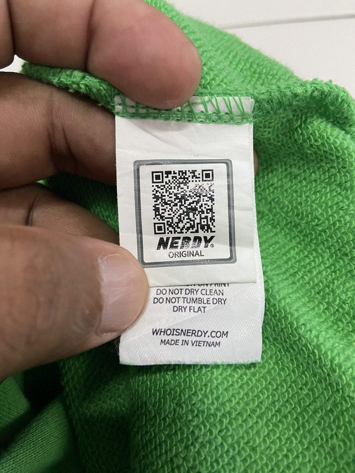 Japanese Brand NERDY STREETWEAR GREEN SWEATSHIRT Size US M / EU 48-50 / 2 - 10 Thumbnail
