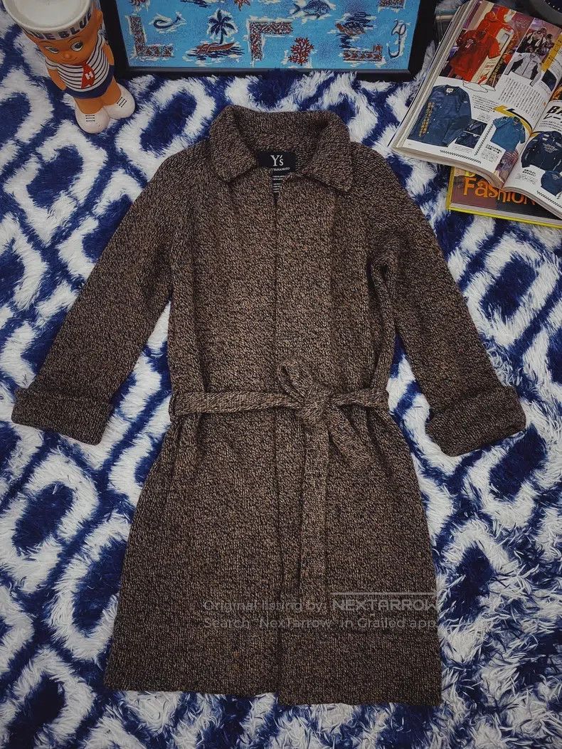Yohji Yamamoto Yohji Yamamoto size 3 Taupe Classic Coat Size L / US 10 / IT 46 - 1 Thumbnail