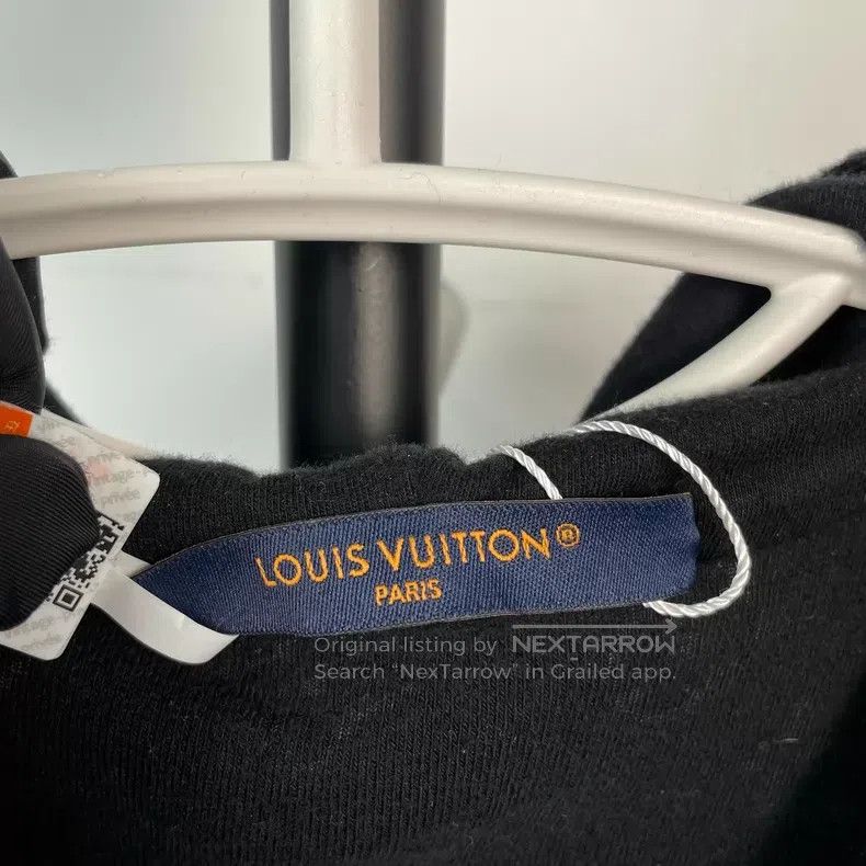 Louis Vuitton Louis Vuitton Solid Terry Brad hooded casual sweatshirt Size US M / EU 48-50 / 2 - 3 Thumbnail