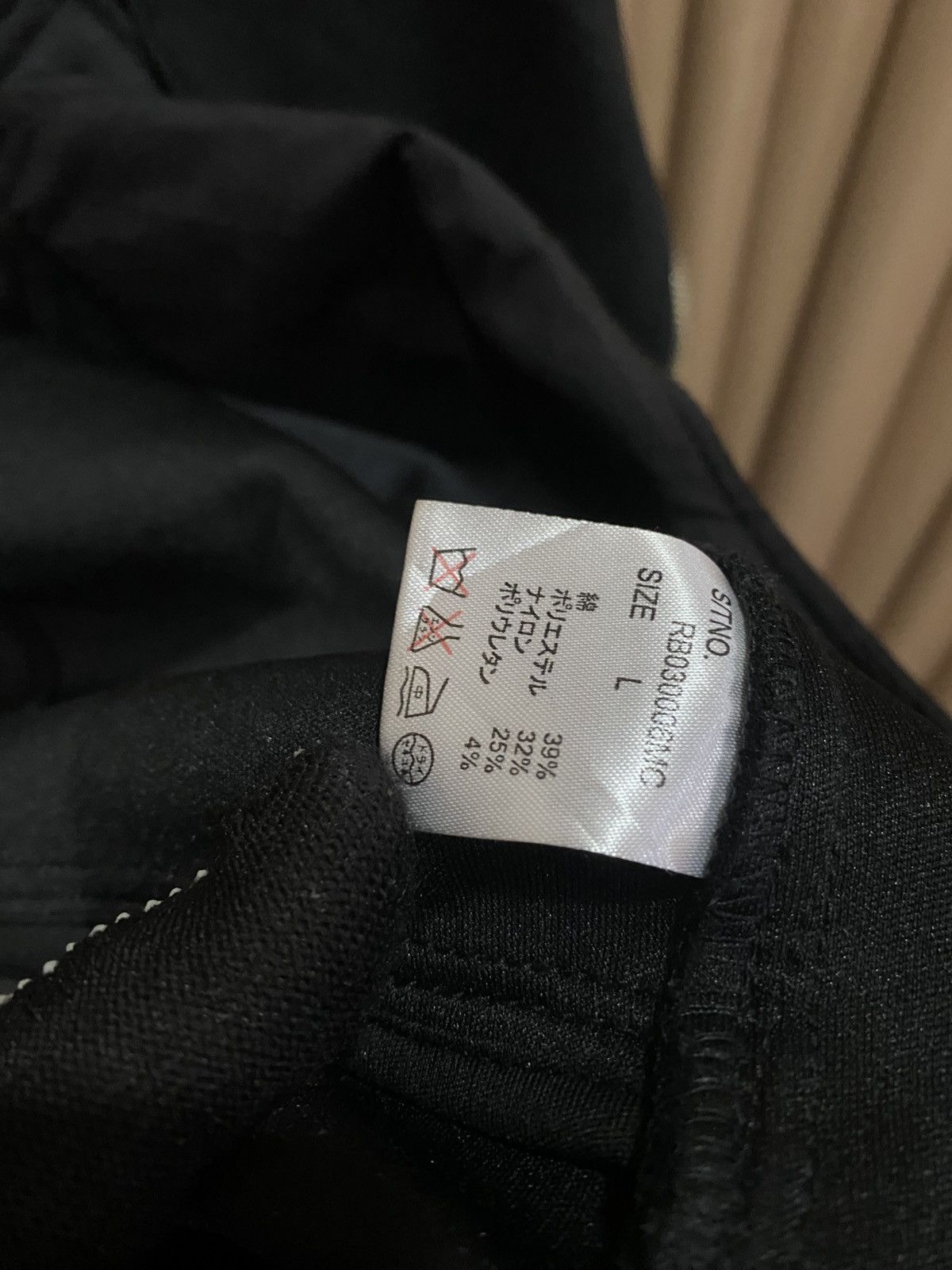 RAGEBLUE RAGEBLUE Japanese Minimalist Black Cotton Biker Asymmetrical Size US M / EU 48-50 / 2 - 9 Thumbnail