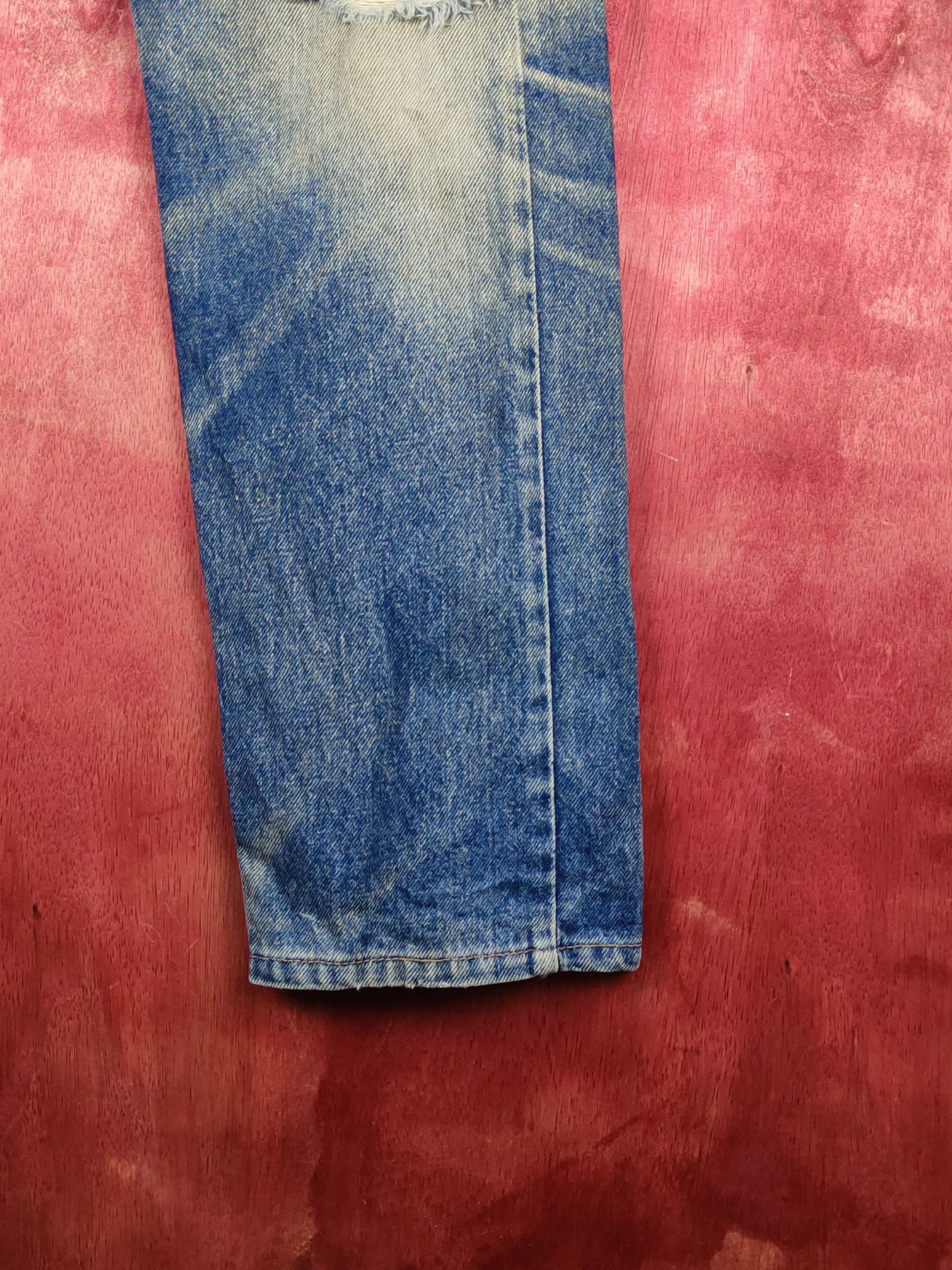 Levi's DL 505 Levi's vintage Distressed ripped Denim #S1595 Size US 28 / EU 44 - 8 Thumbnail