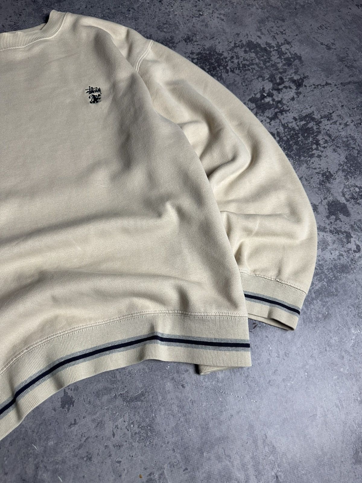 Stussy Vintage Stussy Sweatshirt Beige Small logo Size US L / EU 52-54 / 3 - 3 Thumbnail