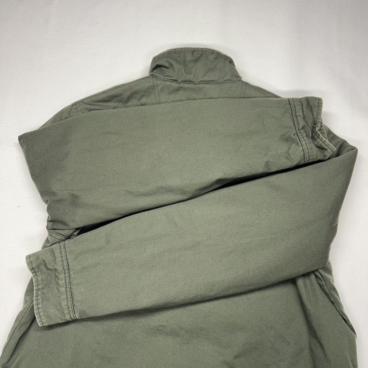 Timberland Timberland Jacket Green Cargo Quilted Lined Pocket Button Size US L / EU 52-54 / 3 - 15 Thumbnail